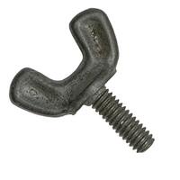 #8-32 X 1/2" Wing Head Thumb Screw, Zamak